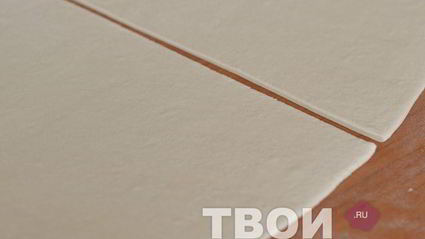 быстрое слоеное тесто