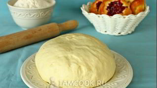 Быстрое тесто для пирожков в духовке