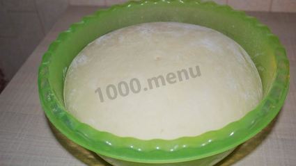 дрожжевое тесто для ватрушек