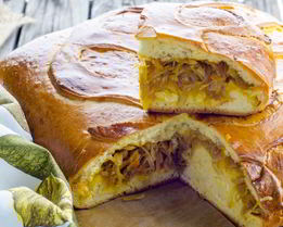 Дрожжевое тесто со сливочным маслом