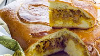 Дрожжевое тесто со сливочным маслом