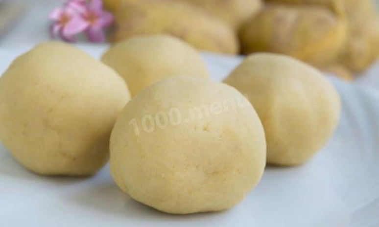 Рецепт картофельного теста для пирожков