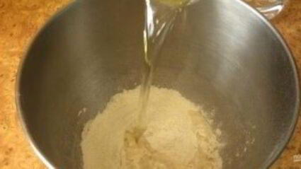 постное тесто для хвороста и лаваша