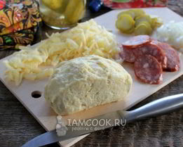 Пресное тесто для пиццы