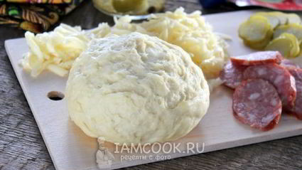 пресное тесто для пиццы