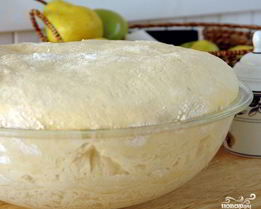 Сдобное дрожжевое тесто для плюшек