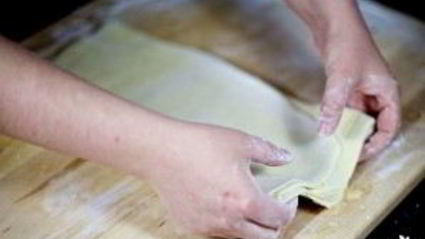 слоеное тесто на самсу