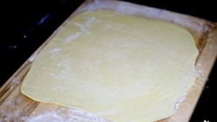 слоеное тесто на самсу