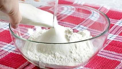 сухое тесто для пирога