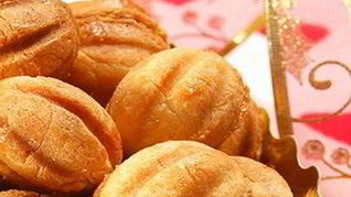 Тесто для песочных орешков со сгущенкой