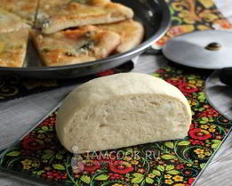 Тесто для пиццы с медом