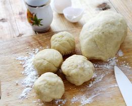 Тесто для шанег с картошкой