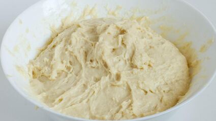 тесто на булочки на сухих дрожжах