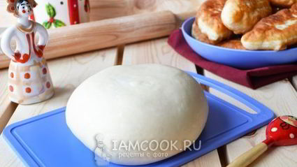 тесто на кефире для пирожков на сковороде