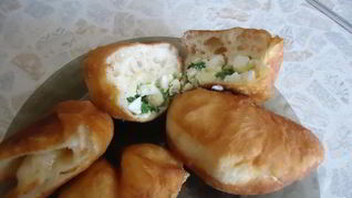 Тесто на ряженке для пирожков