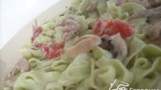 Тесто зеленое шпинатное для равиоли, каннелони, лазаньи