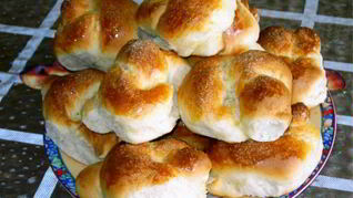 Творожное тесто для булочек