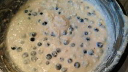 творожное тесто с ягодами