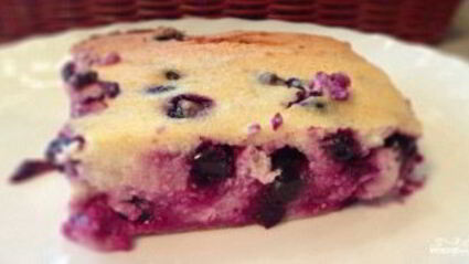 творожное тесто с ягодами