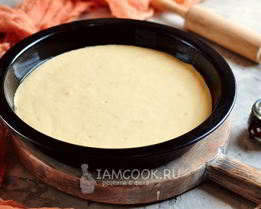 Жидкое тесто на майонезе