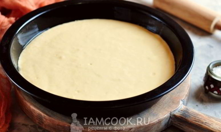 Рецепт жидкого теста на майонезе