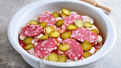 жидкое тесто на майонезе