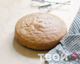 Бисквит красивый