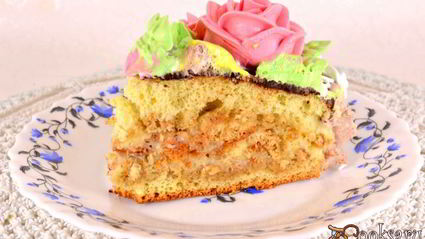 бисквитный торт розалия