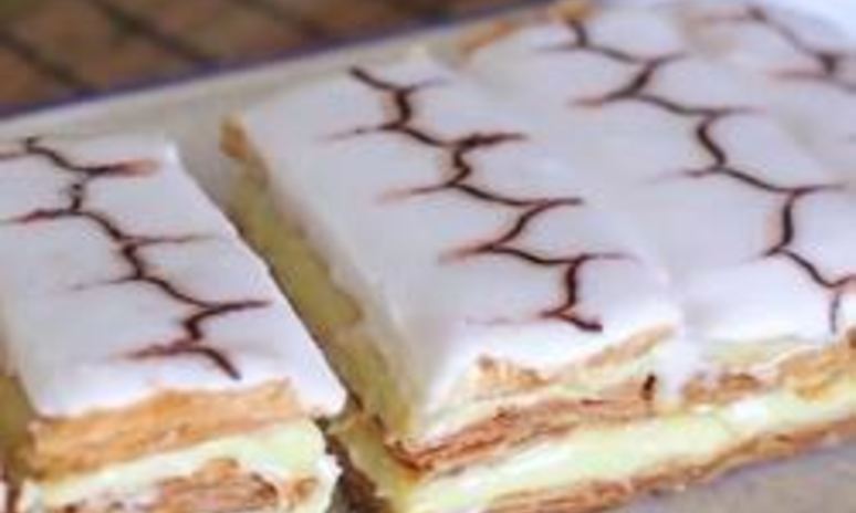 Рецепт французского наполеона из готового слоеного теста