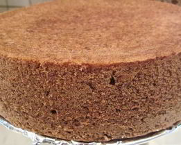 Генуэзский шоколадный бисквит