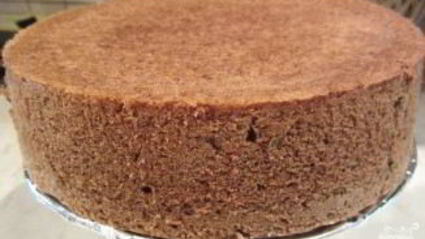 генуэзский шоколадный бисквит