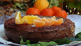 Итальянский торт Шоколад и Апельсин