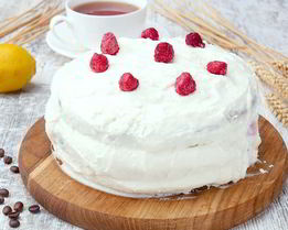 Изумрудный торт со шпинатом