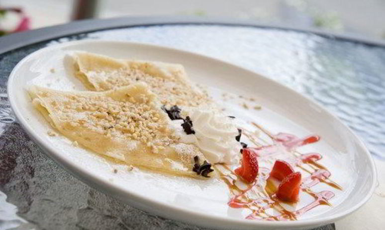 Рецепт хрустящих тортилий с ягодным соусом