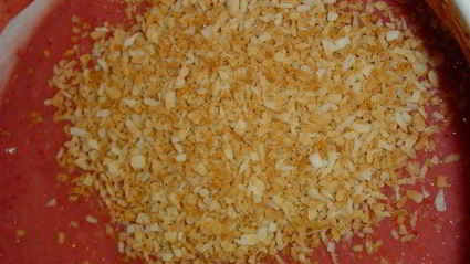 клубнично-кокосовый торт