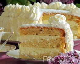 Кокосовый торт