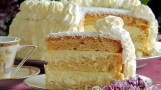 Кокосовый торт