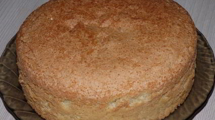 красивый бисквитный торт