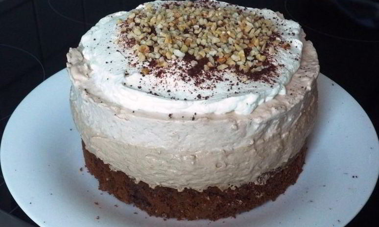Рецепт орехового торта латте макиато