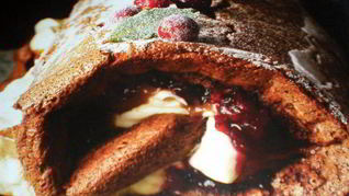 РулетоТорт с шоколадным муссом