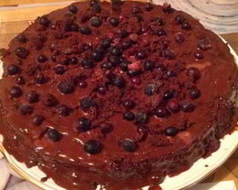 Шоколадный торт Наслаждение