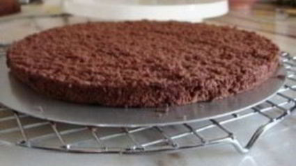 шоколадный торт с черносливом и орехами