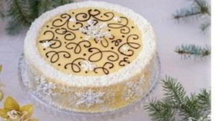 слоеный торт с заварным кремом