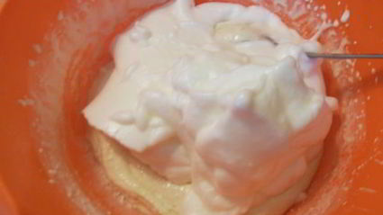 снежное рождественское полено