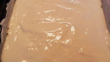 снежное рождественское полено