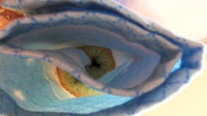 снежное рождественское полено