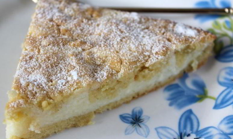 Рецепт тертого торта с творогом