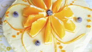 Торт Апельсиновый рай