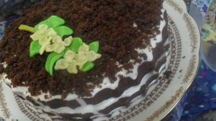 торт черемуховый