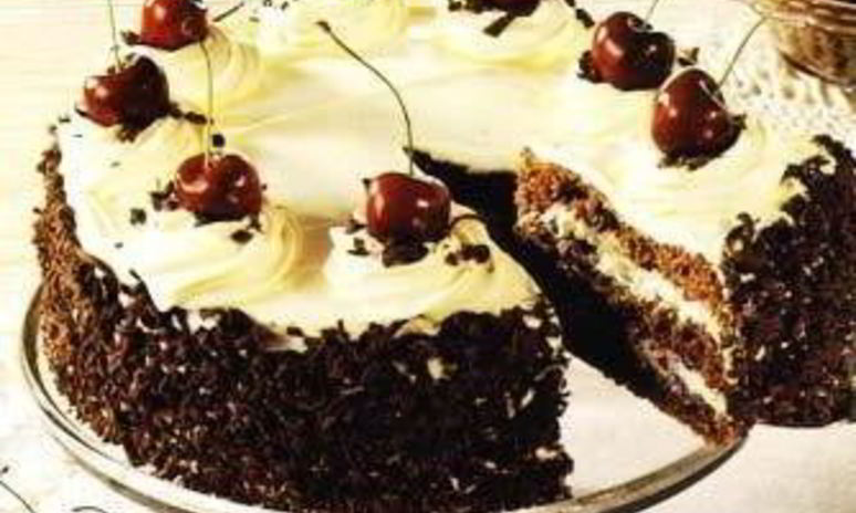 Рецепт торта черного лес с черешней